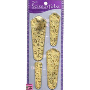 Scissorfobz - Scissor Covers - Gold Swirl