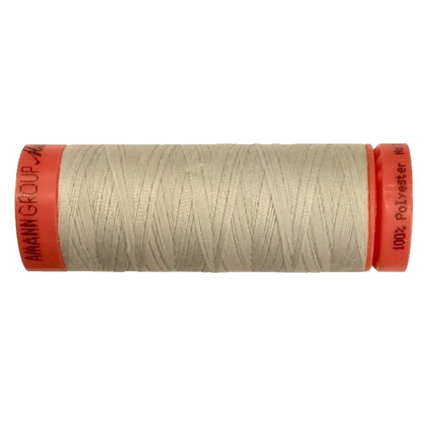 Mettler 100% Polyester Thread - 100mt- 0411 - Light Grey