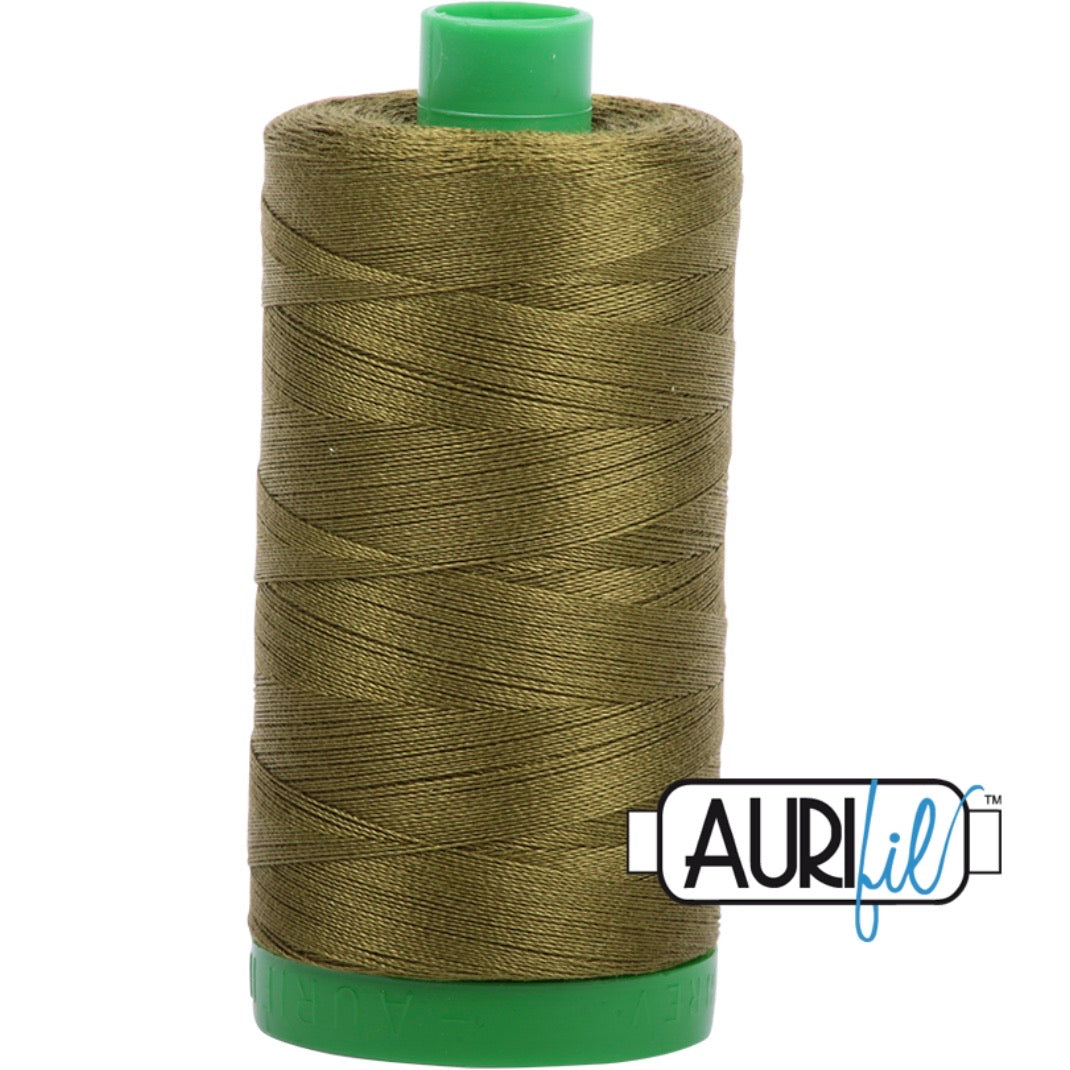 Aurifil Cotton 40wt Thread - 1000 mt - 2887 - Very Dark Olive