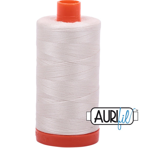 Aurifil Cotton 50wt Thread - 1300 mt - 2311 - Muslin