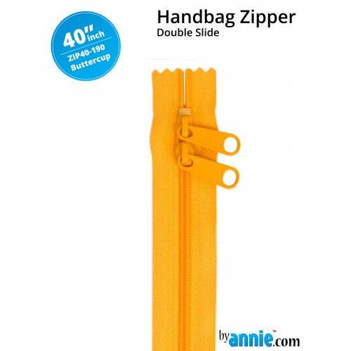 ByAnnie - 40” Double Slide Zipper -  Buttercup