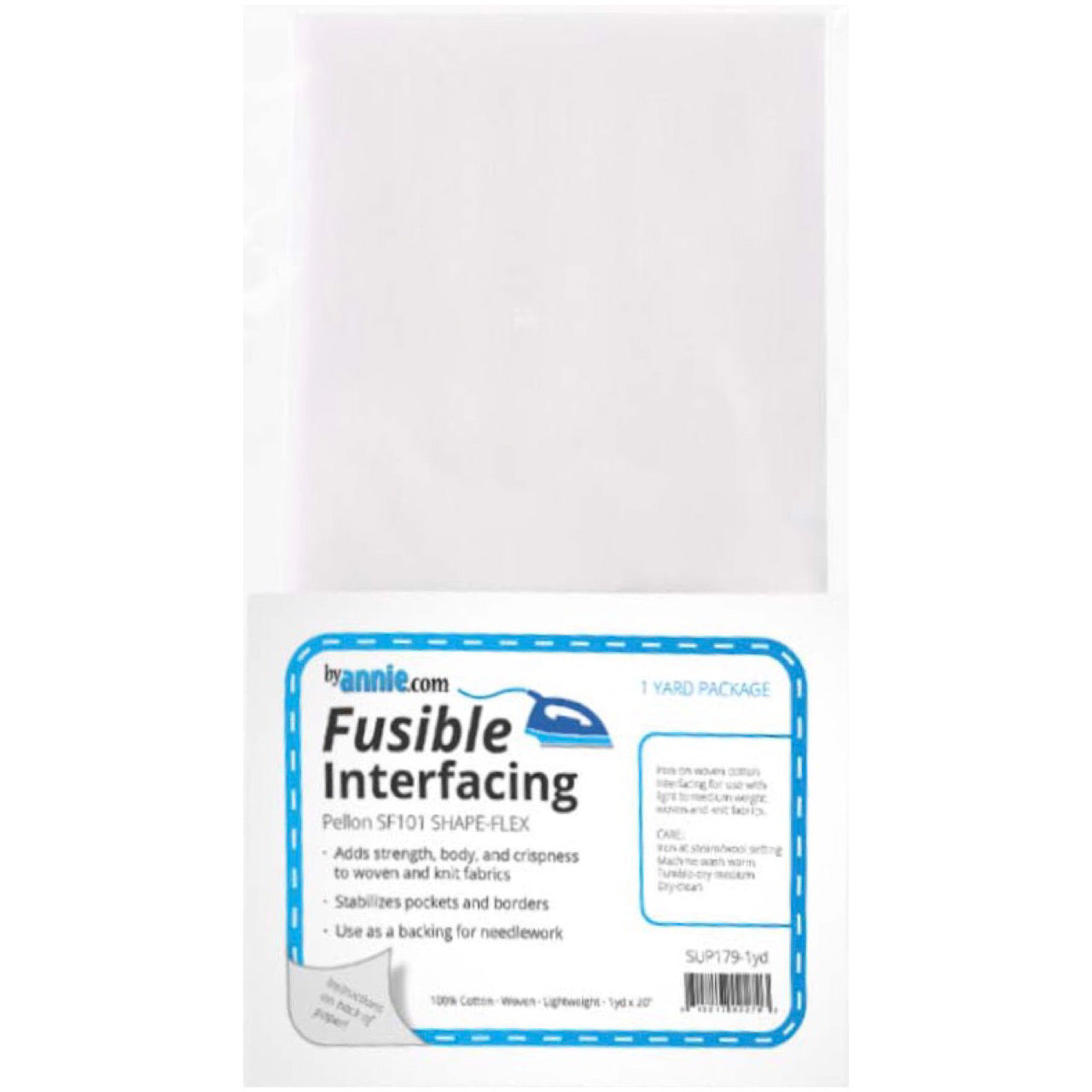 Fusible Interfacing - Shape-Flex® - White - 20" x 1yd Package