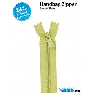 ByAnnie - 24” Single Slide Zipper - Apple Green