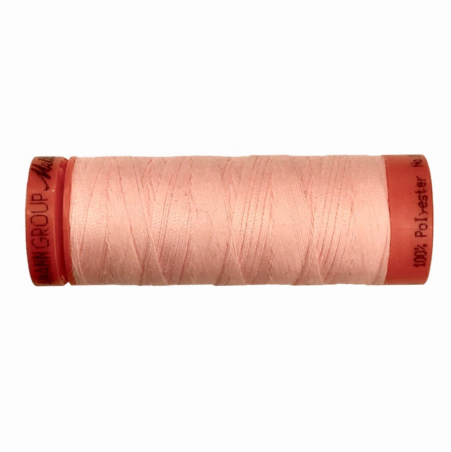 Mettler 100% Polyester Thread - 100mt- 0082 - Light Pink
