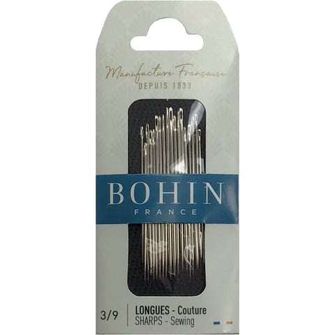 Self Threading Needles by Bohin size 2-3-4 Assorted