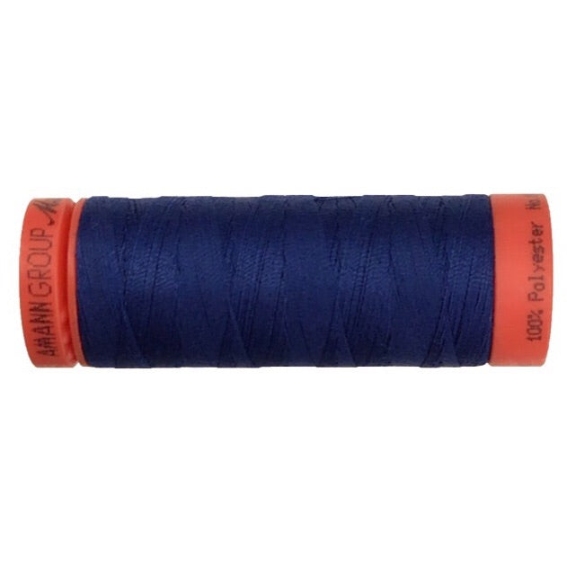Mettler 100% Polyester Thread - 100mt- 1304 - Royal Blue