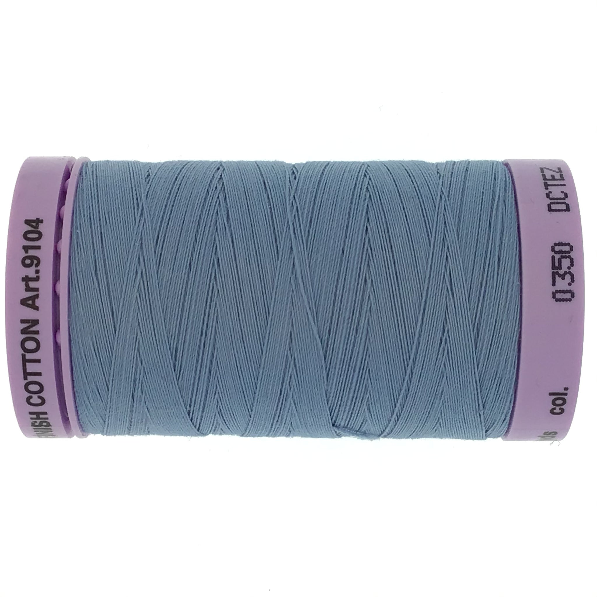 Mettler Cotton 50wt Thread - 500mt - 0350 - Blue