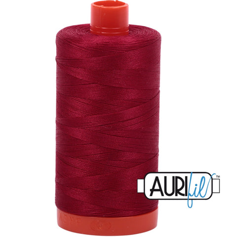 Aurifil Cotton 50wt Thread - 1300 mt - 2260 - Red Wine