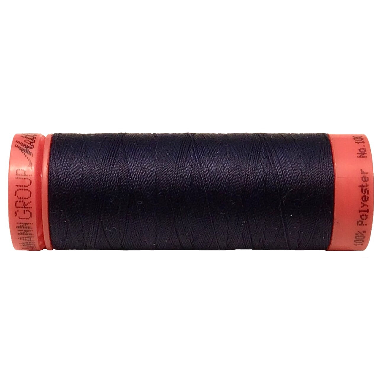Mettler 100% Polyester Thread - 100mt- 0825 - Navy Blue