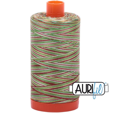 Aurifil Cotton 50wt Thread - 1300 mt - 4650 - Varigated