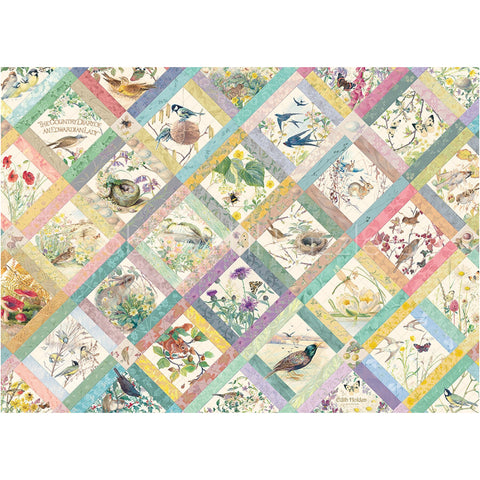 Country Diary Quilt 1000 Piece Puzzle