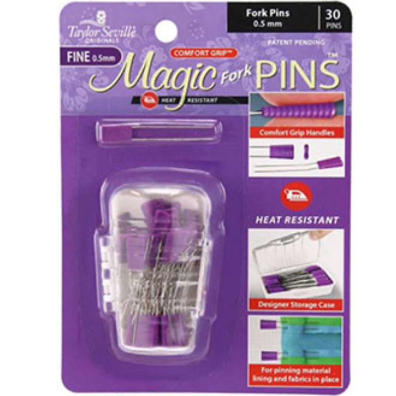 Magic Fork Heat Resistant Pins