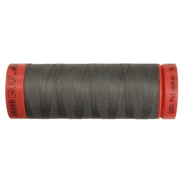 Mettler 100% Polyester Thread - 100mt- 0415 - Dark Grey