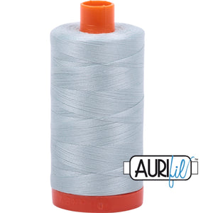 Aurifil Cotton 50wt Thread - 1300 mt - 5007 - Light Blue Grey