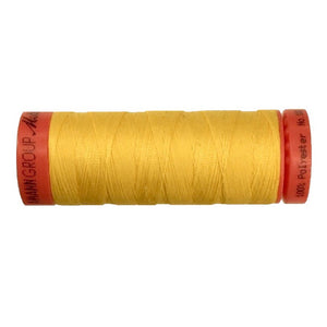 Mettler 100% Polyester Thread - 100mt- 0120 - Yellow