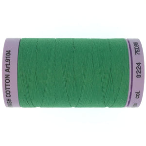Mettler Cotton 50wt Thread - 500mt - 0224 - Green