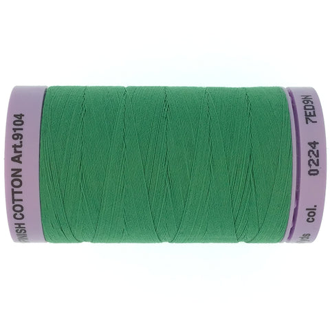 Mettler Cotton 50wt Thread - 500mt - 0224 - Green