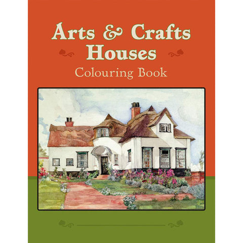 Arts & Crafts Houses - Coloring Book