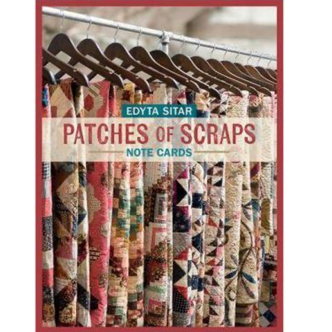 Patches of Scraps - Note Cards by Edyta Sitar