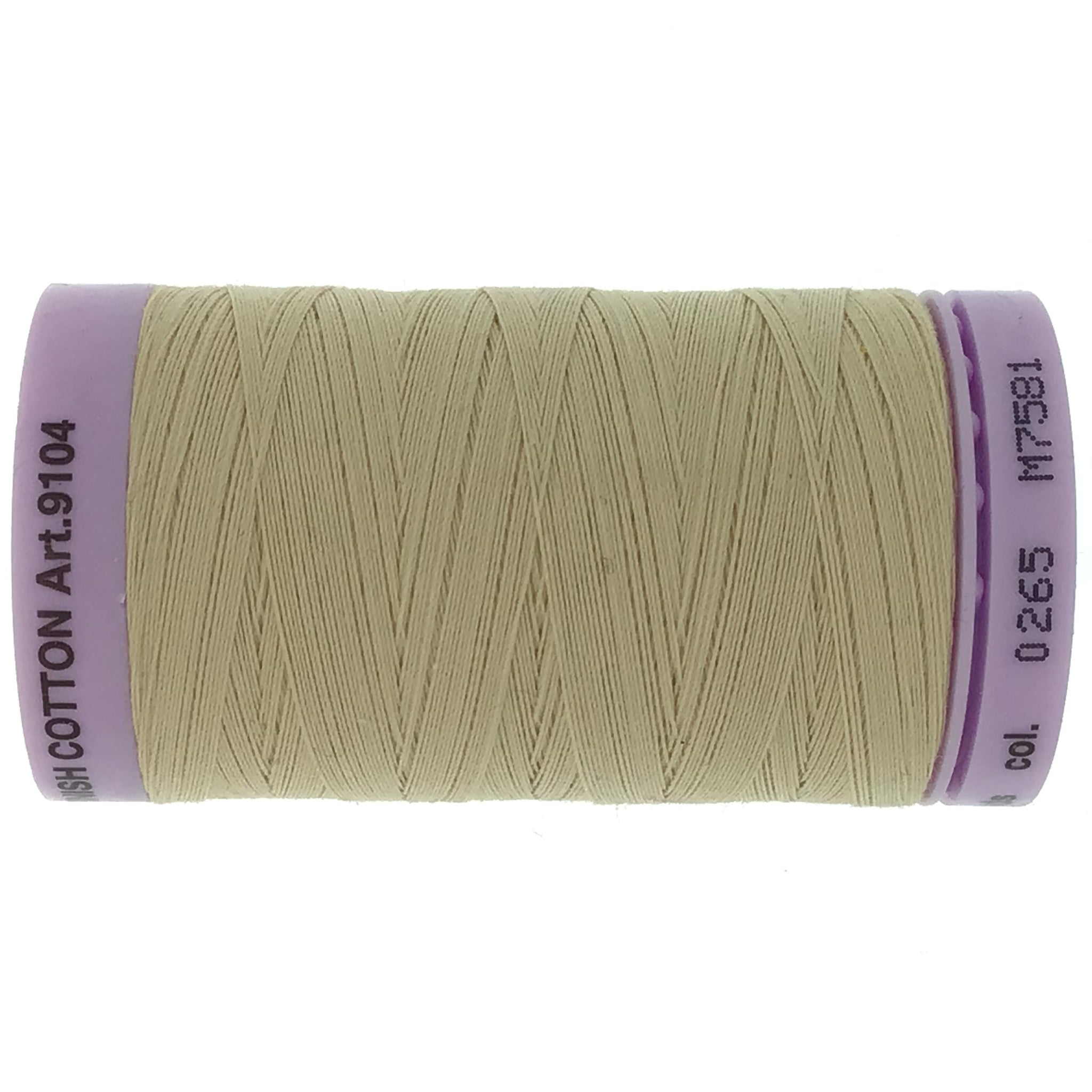 Mettler Cotton 50wt Thread - 500mt - 0265 - Beige