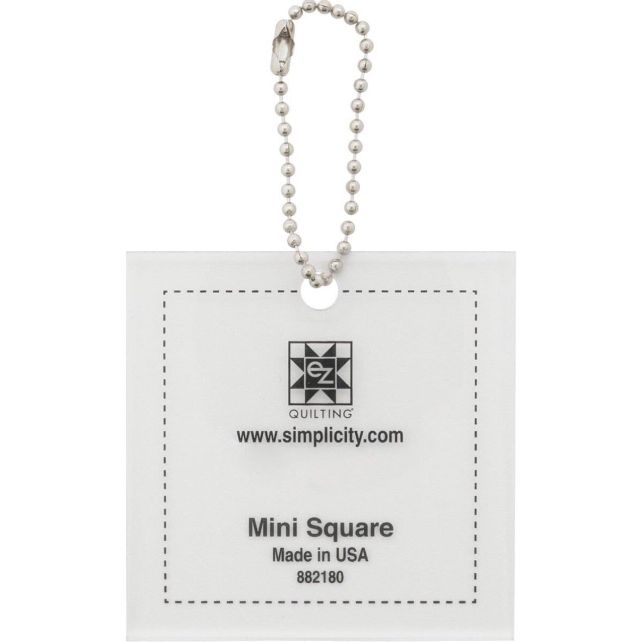 Mini Square Acrylic Tool - Keychain