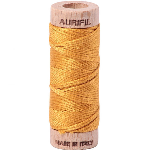 Aurifil Cotton Floss 6 Strand - 18yd - 2140 - Mustard