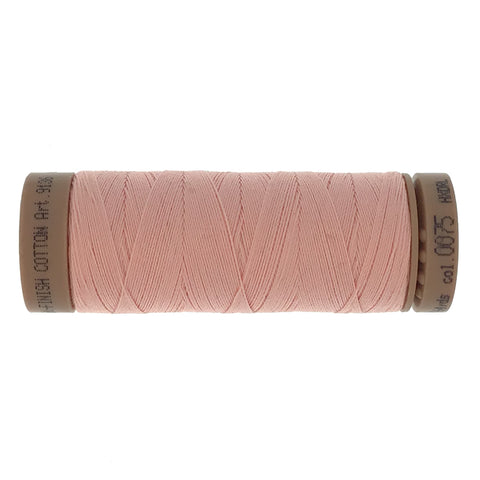 Mettler Cotton 40wt Thread - 150mt - 0075 - Salmon Pink