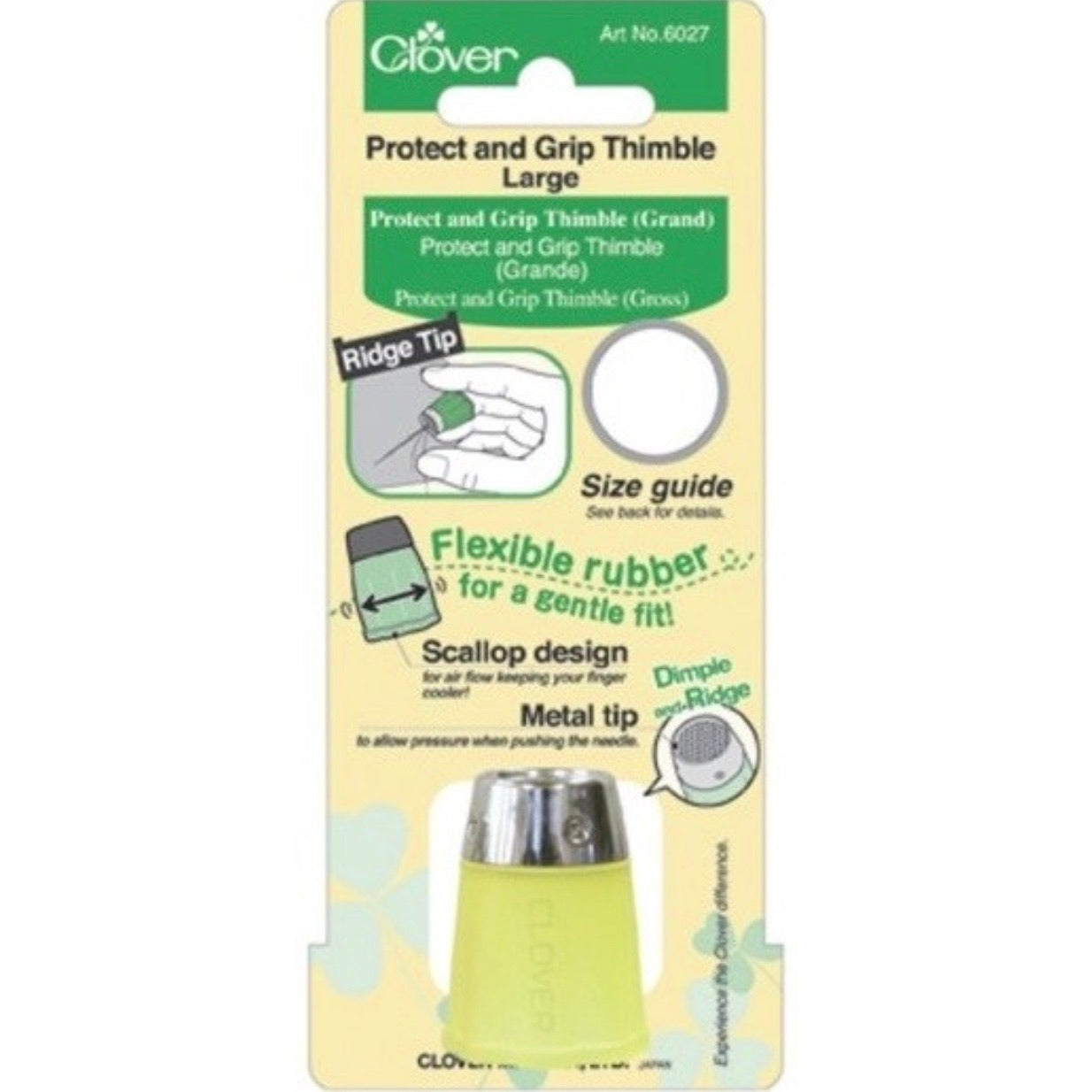 Grip and Protect Thimble - Large
