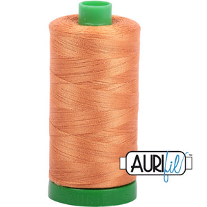 Aurifil Cotton 40wt Thread - 1000 mt - 5009 - Medium Orange