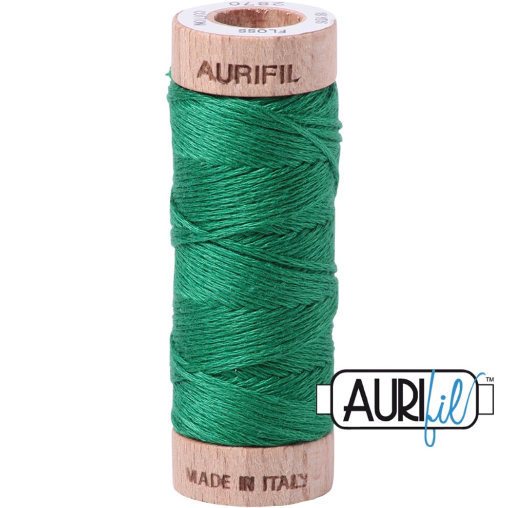 Aurifil Cotton Floss 6 Strand - 18yd - 2870 - Green