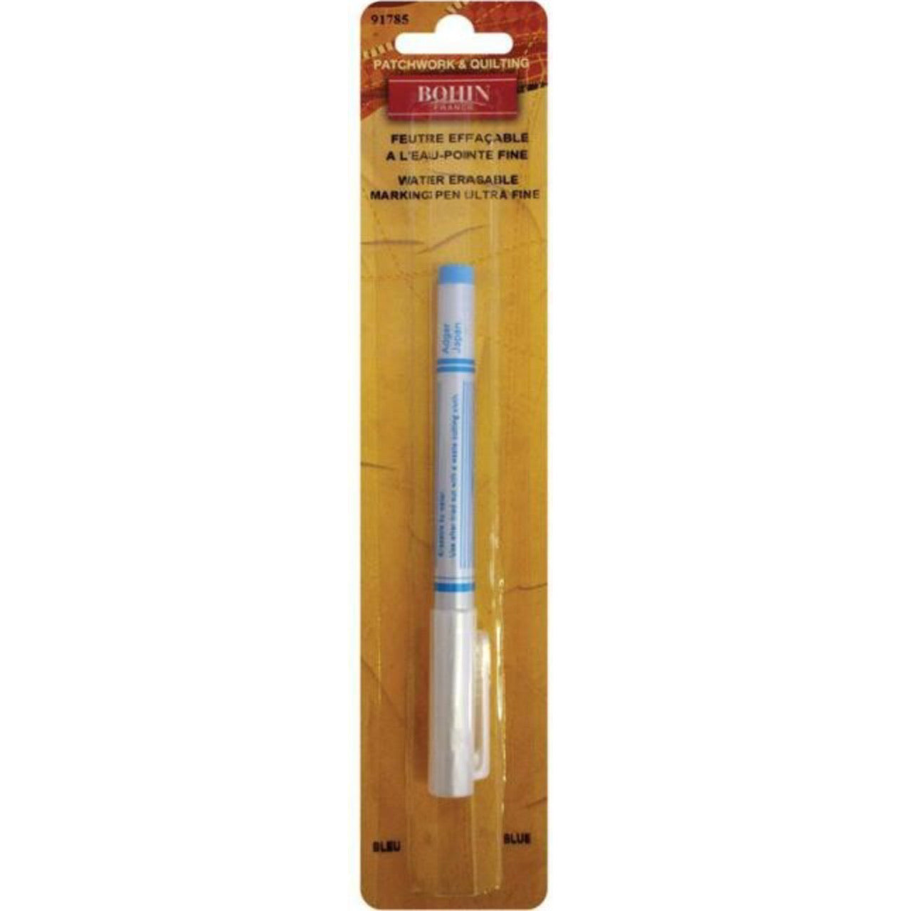 Water Erasable Marking Pen - Extra Fine - Blue