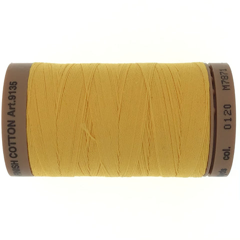 Mettler Cotton 40wt Thread - 457mt - 0120 - Yellow