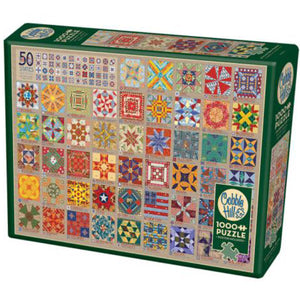 Quilt Blocks 1000 Piece Puzzle