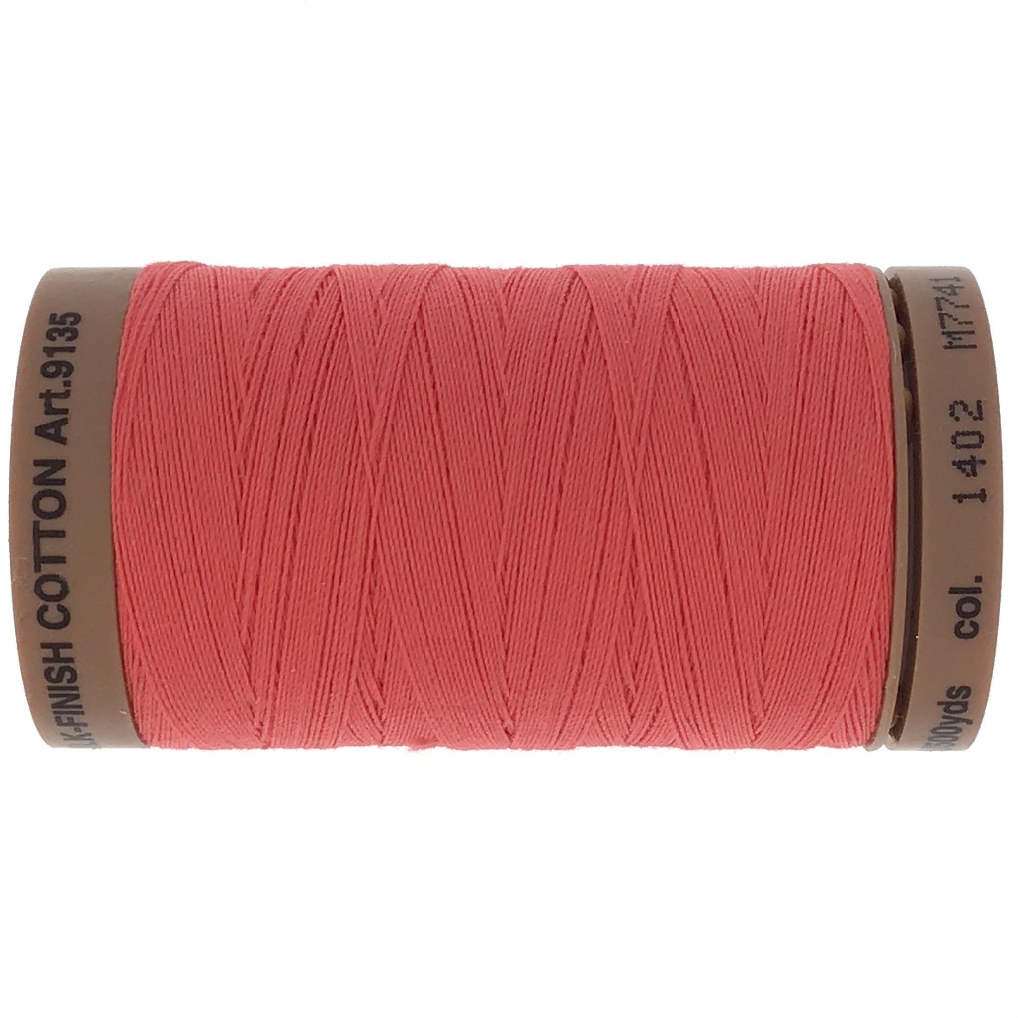 Mettler Cotton 40wt Thread - 457mt - 1402- Dark Salmon Pink