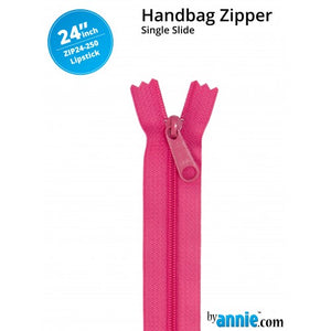 ByAnnie - 24” Single Slide Zipper - Lipstick