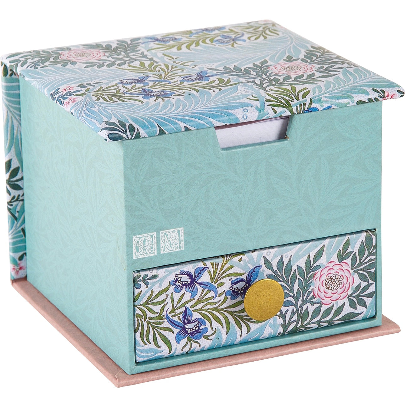 Memo Cube - William Morris - Larkspur