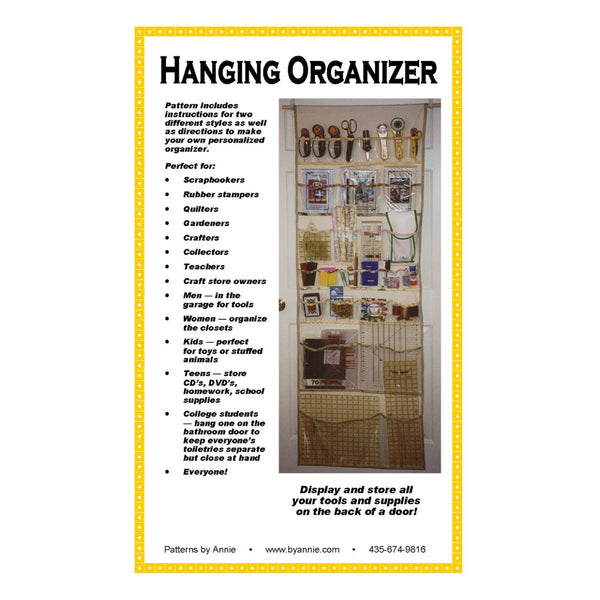 ByAnnie Pattern - Hanging Organizer