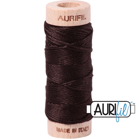 Aurifil Cotton Floss 6 Strand - 18yd - 5024 - Dark Brown