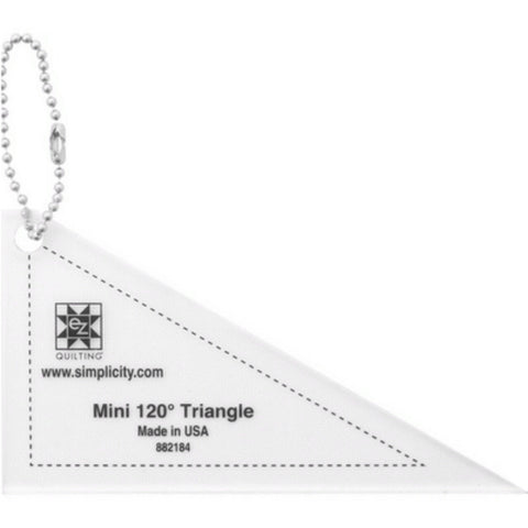 Mini Triangle 120 Acrylic Tool - Keychain