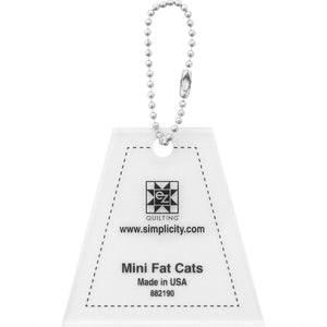 Mini Fat Cats Acrylic Tool - Keychain
