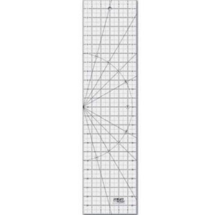 Olfa Frosted Advantage Non-Slip Ruler The Essential - 6x24